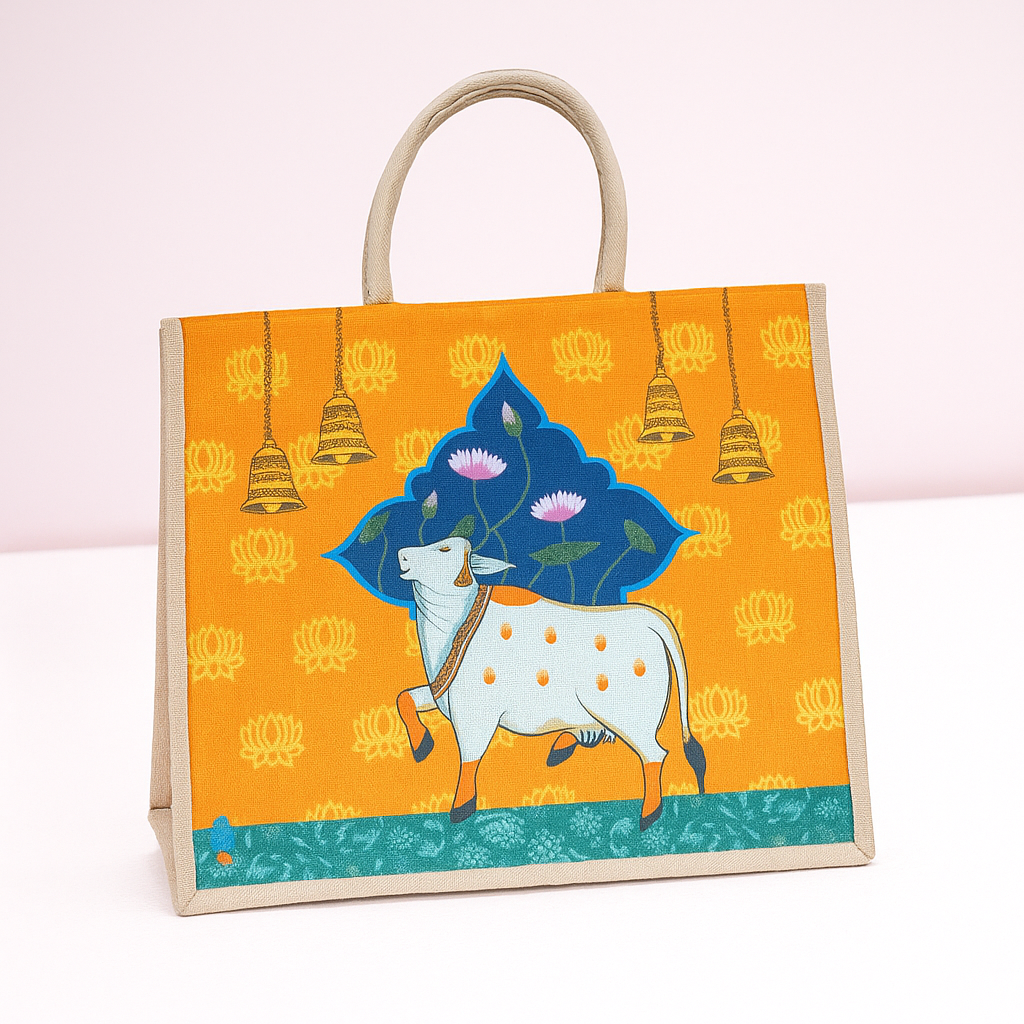 Kamadhenu Design Shopping bag, suitable for good vibe